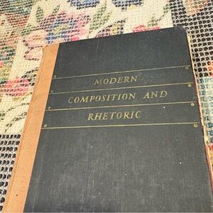 Vintage Book Modern Composition and Rhetoric Signatures Antique 1935 Writing GUC